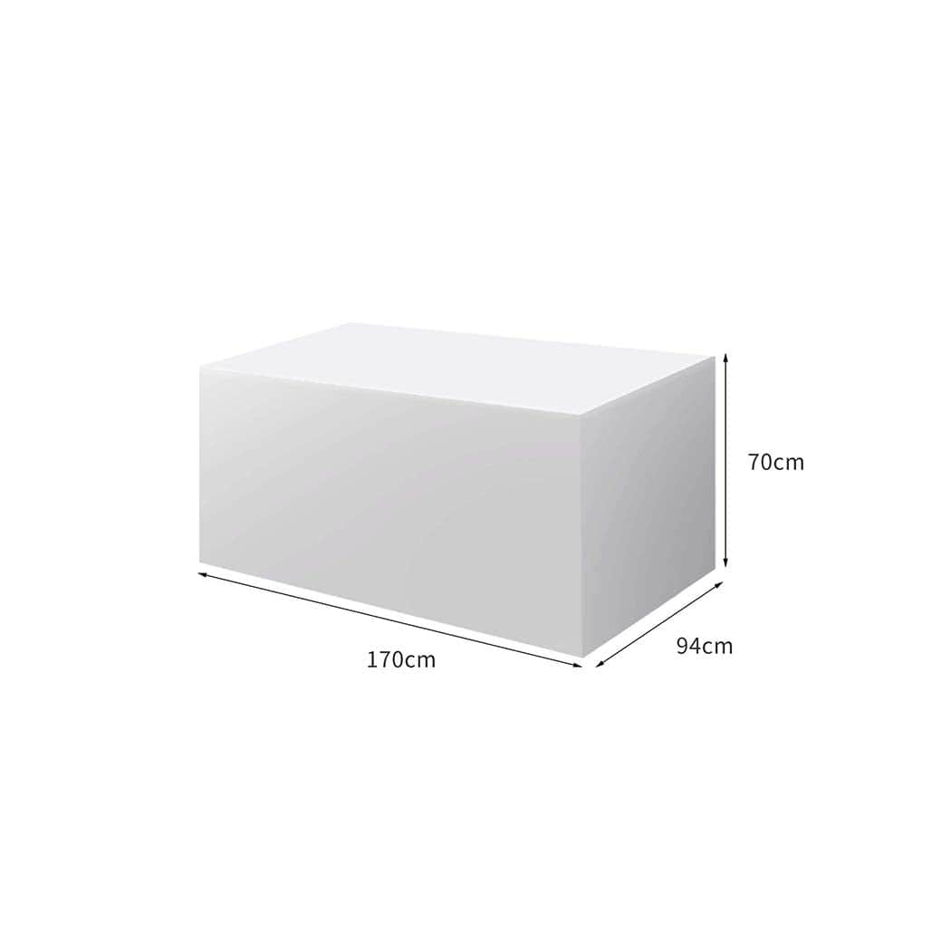 Functional Outdoor Furniture Cover Waterproof Silver 10cm Extension