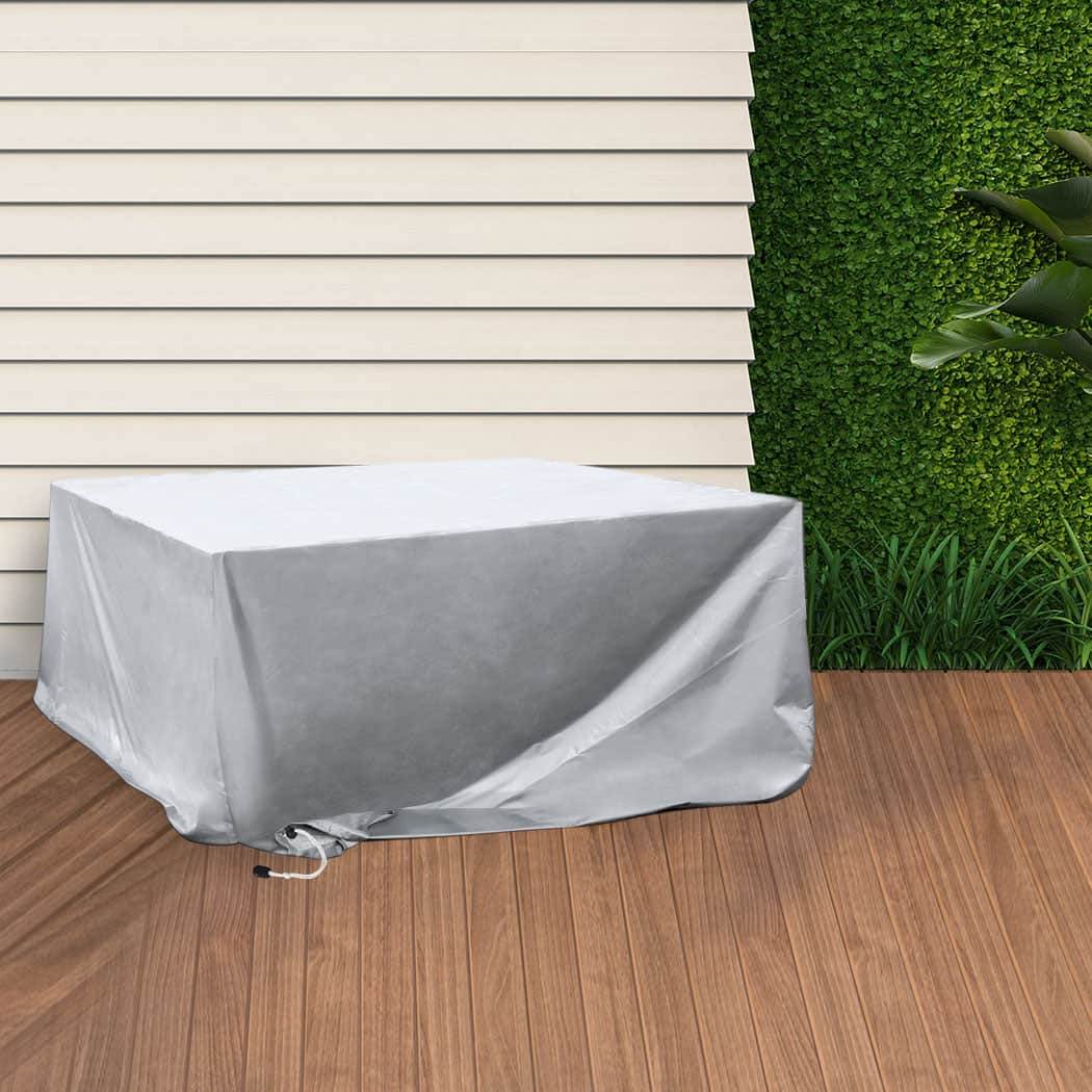 Functional Outdoor Furniture Cover Waterproof Silver 10cm Extension