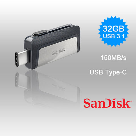 Sandisk Ultra 32 Gb Sdddc2-032 G Dual Usb Drive Type-C 3.1