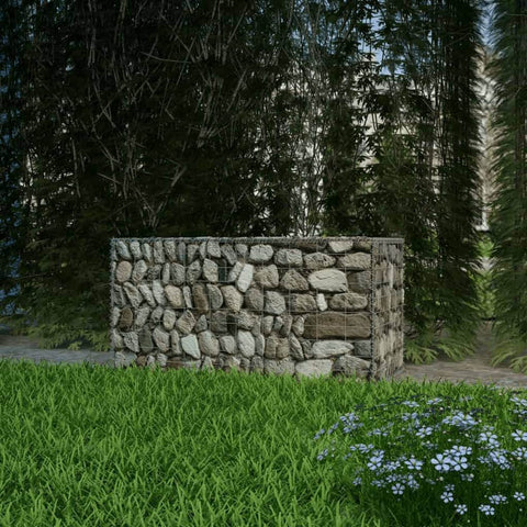 Gabion Basket Galvanised Steel "Silver"