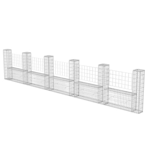 Gabion Basket U-Shape Galvanised Steel  L
