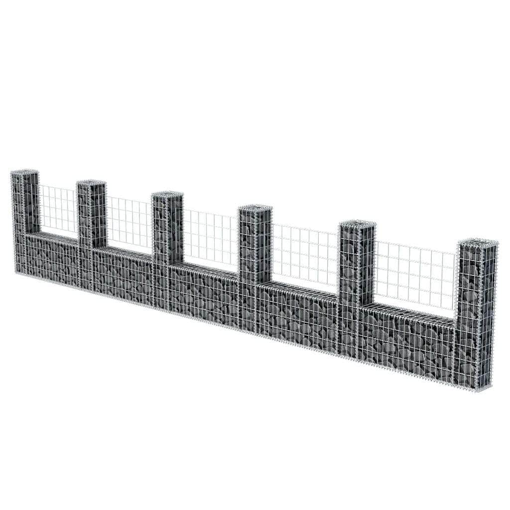 Gabion Basket U-Shape Galvanised Steel  L