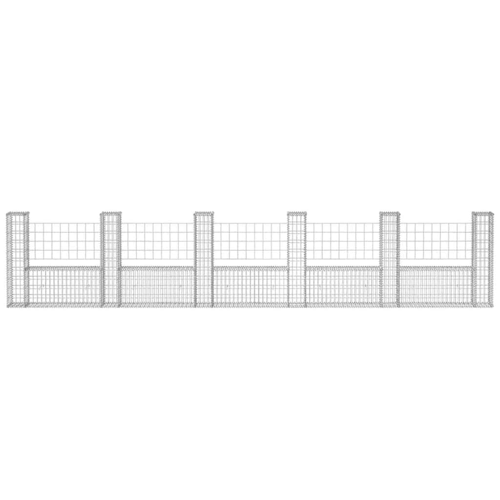 Gabion Basket U-Shape Galvanised Steel  L