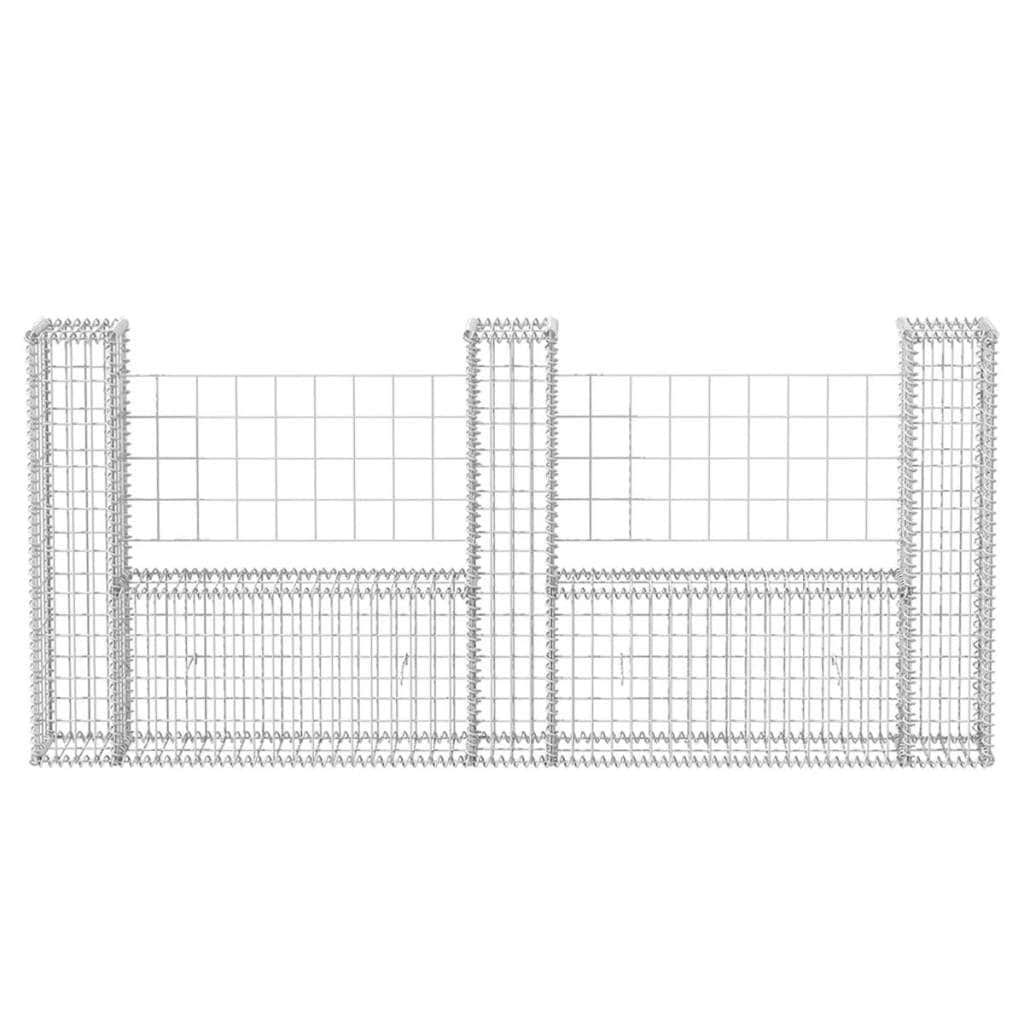 Gabion Basket U-Shape Galvanised Steel   M