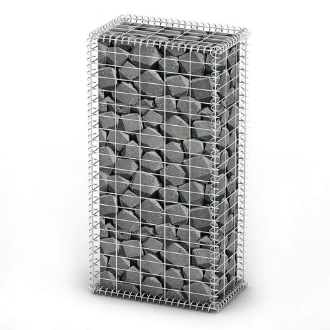 Gabion Basket with Lids Galvanised Wire  M