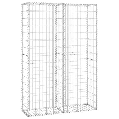 Gabion Basket with Lids Galvanised Wire XXL
