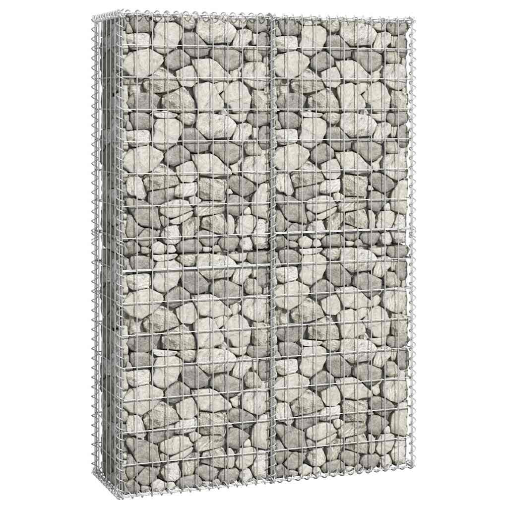Gabion Basket with Lids Galvanised Wire XXL