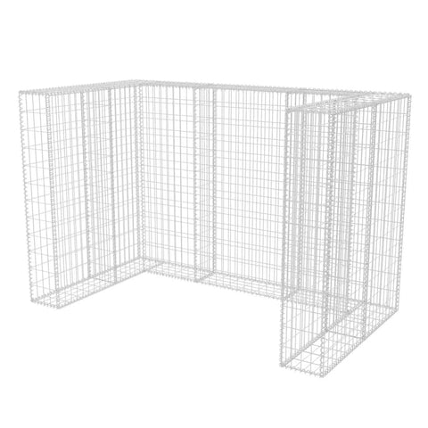 Gabion Double Wheelie Bin Surround Stee M