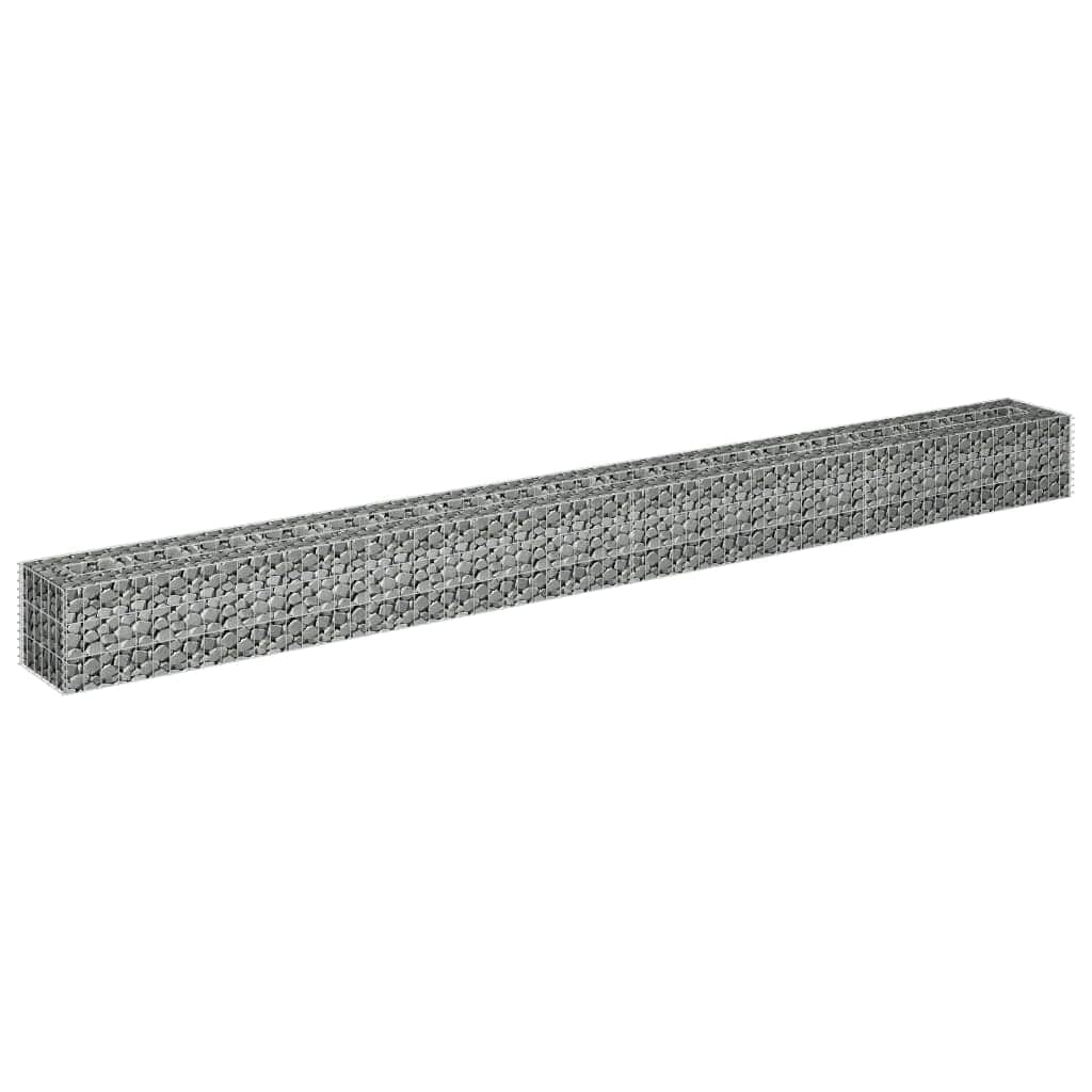 Gabion Raised Bed--Galvanised steel