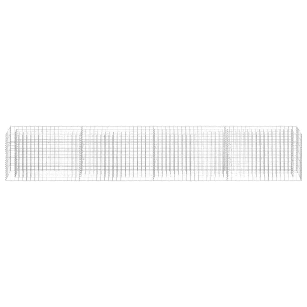 Gabion Raised Bed (Galvanised steel)
