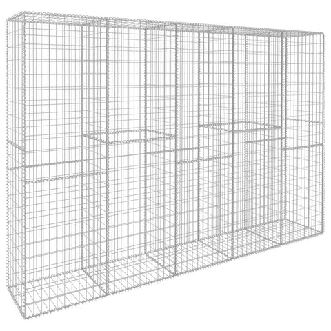 Gabion Wall with Cover Galvanised Steel