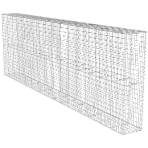 Gabion Wall with Cover Galvanised Steel