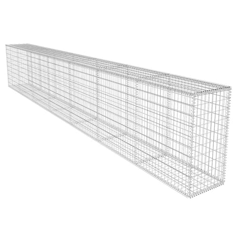 Gabion Wall with Cover Galvanised Steel S
