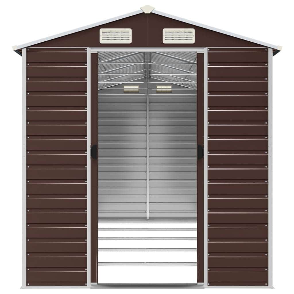Galvanised Steel Garden Shed for Stylish and Durable Outdoor Storage