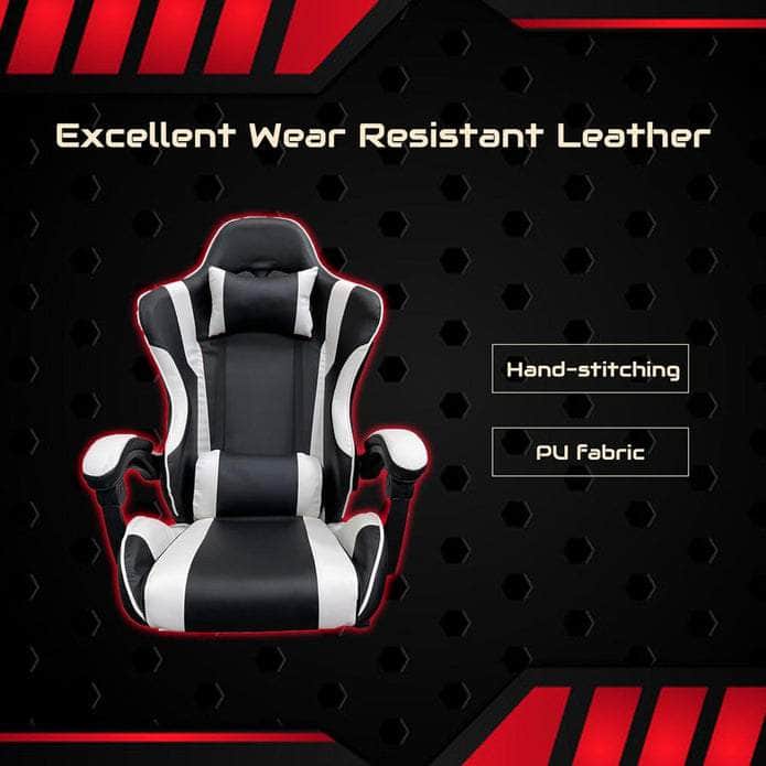 Gaming Chair Office Computer Seating Racing Pu Executive Racer Recliner Large Pink
