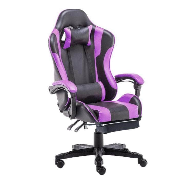 Gaming Chair Office Computer Seating Racing Pu Executive Racer Recliner Large Pink