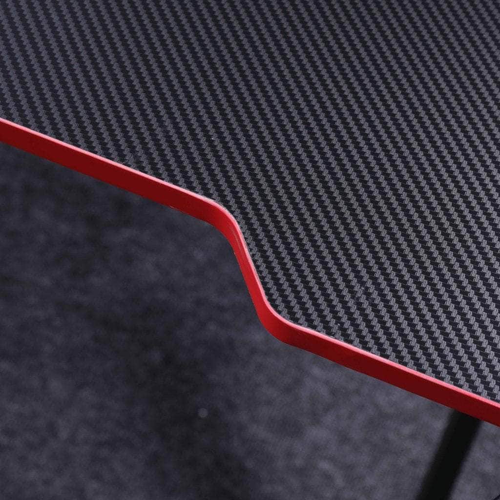 Gaming Desk Desktop Pc Computer Desks Table Office Laptop K-Shaped Legs Black