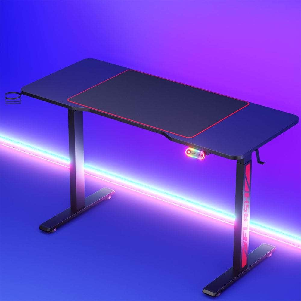 Gaming Desks Standing Desk Motorised 140CM Black