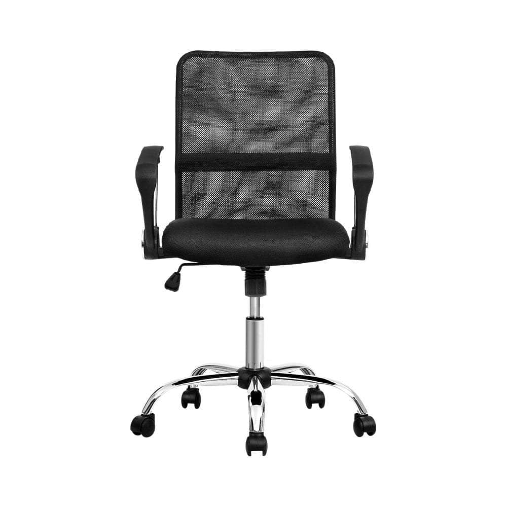 Gaming  Office Chair Computer Mesh Chairs Executive Mid Back Black