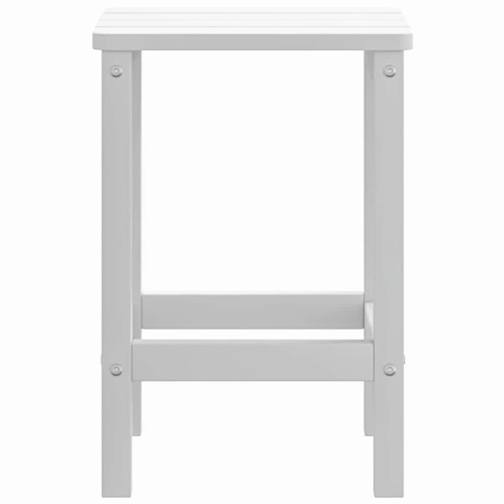 Garden Adirondack Table White HDPE