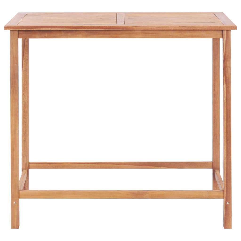 Garden Bar Table - Solid Teak Wood - Simple deals