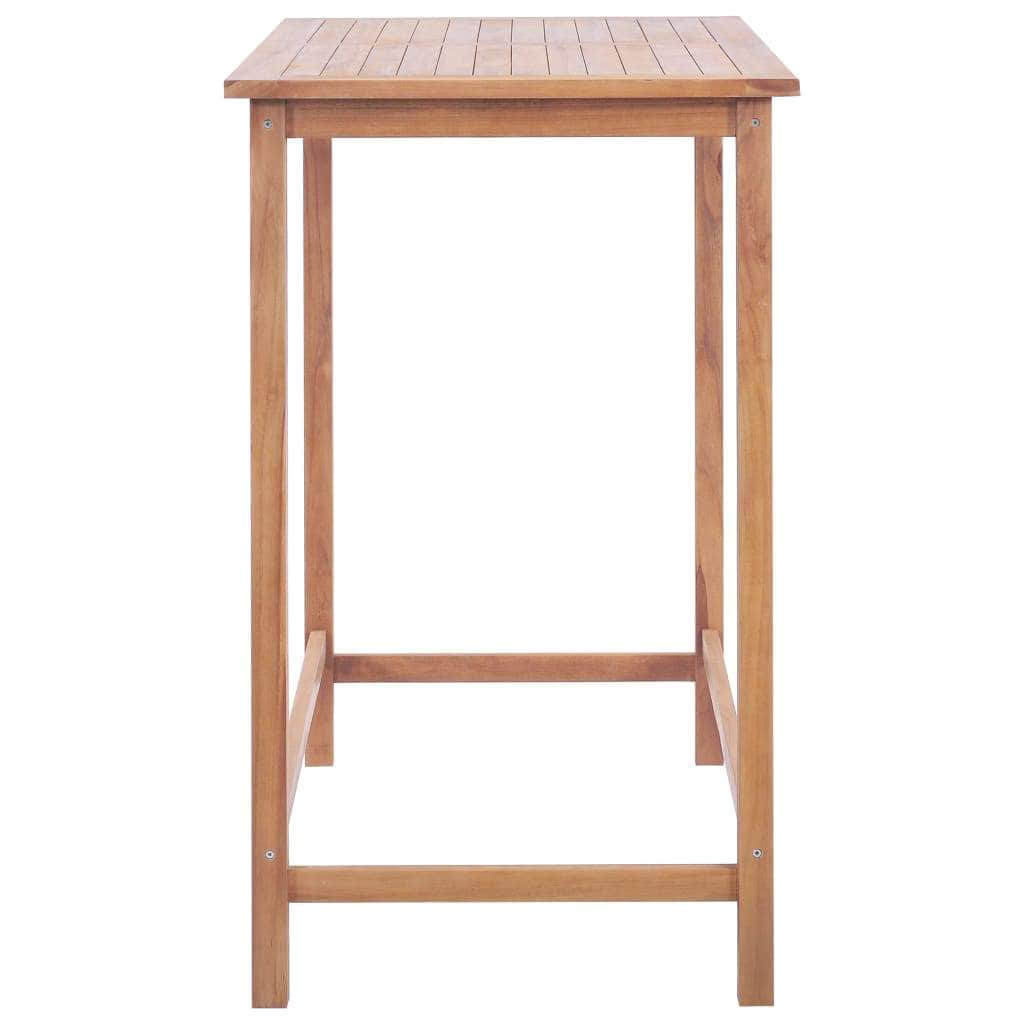 Garden Bar Table - Solid Teak Wood - Simple deals