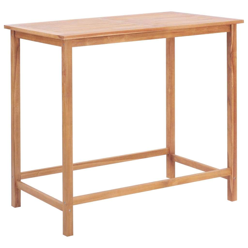 Garden Bar Table - Solid Teak Wood - Simple deals