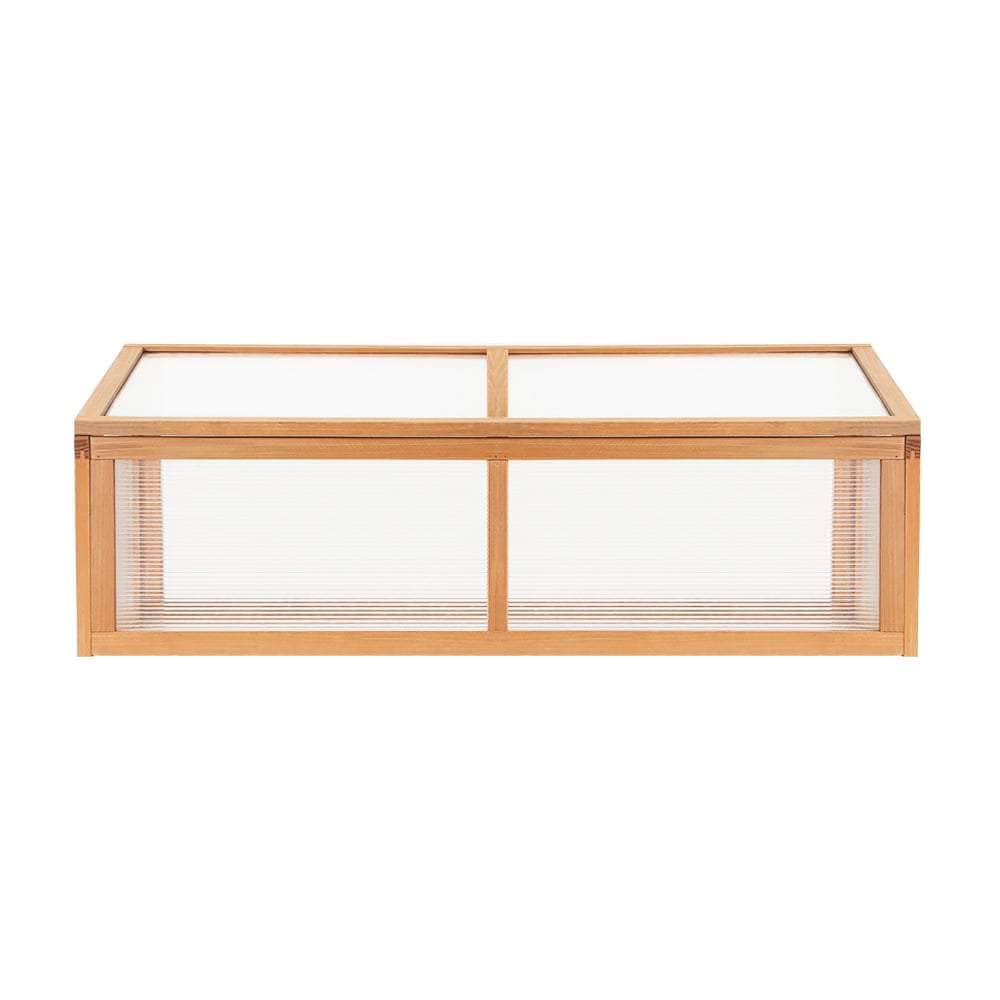 Garden Beds & Planters - Garden Bed 110x58x42cm Wooden Planter Box Raised Container Growing