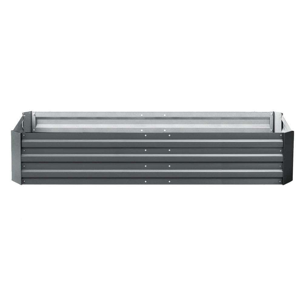 Garden Bed 210x90cm Planter Box Raised Container Galvanised Steel