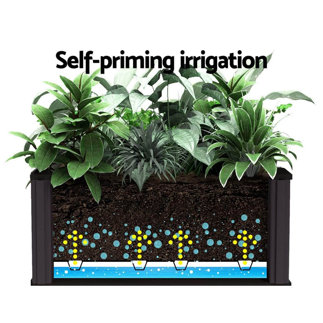 Garden Bed 40x40x23cm PP Planter Box Raised Container Growing Herb, Greenhouses & Accessories - photo 7