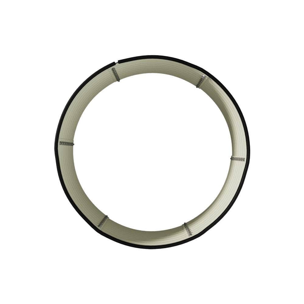 Garden Bed 80x68cm Galvanised Steel Round