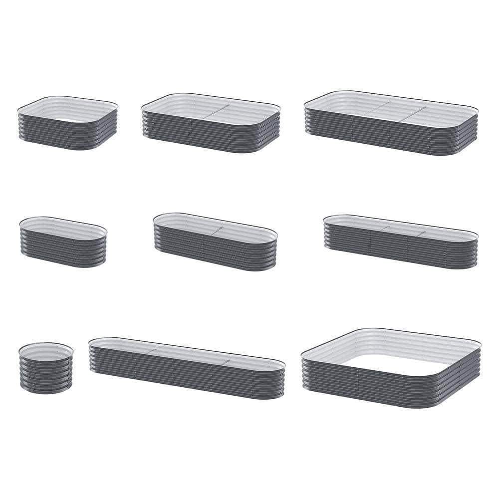 Garden Beds & Planters - Garden Bed 9 In 1 Modular Planter Box 40CM height
