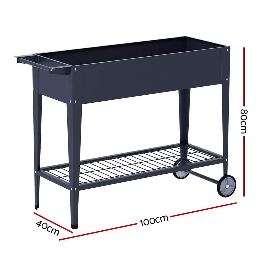 Garden Beds & Planters - Garden Bed Elevated 100X40X80cm Planter Box Raised Container Herb