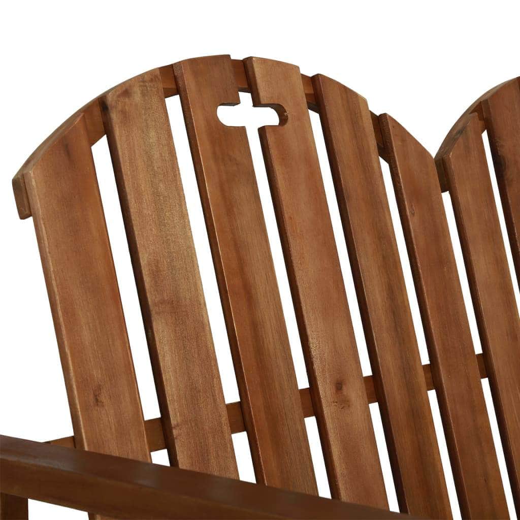 Garden Bench 110 cm Solid Acacia Wood - Simple deals