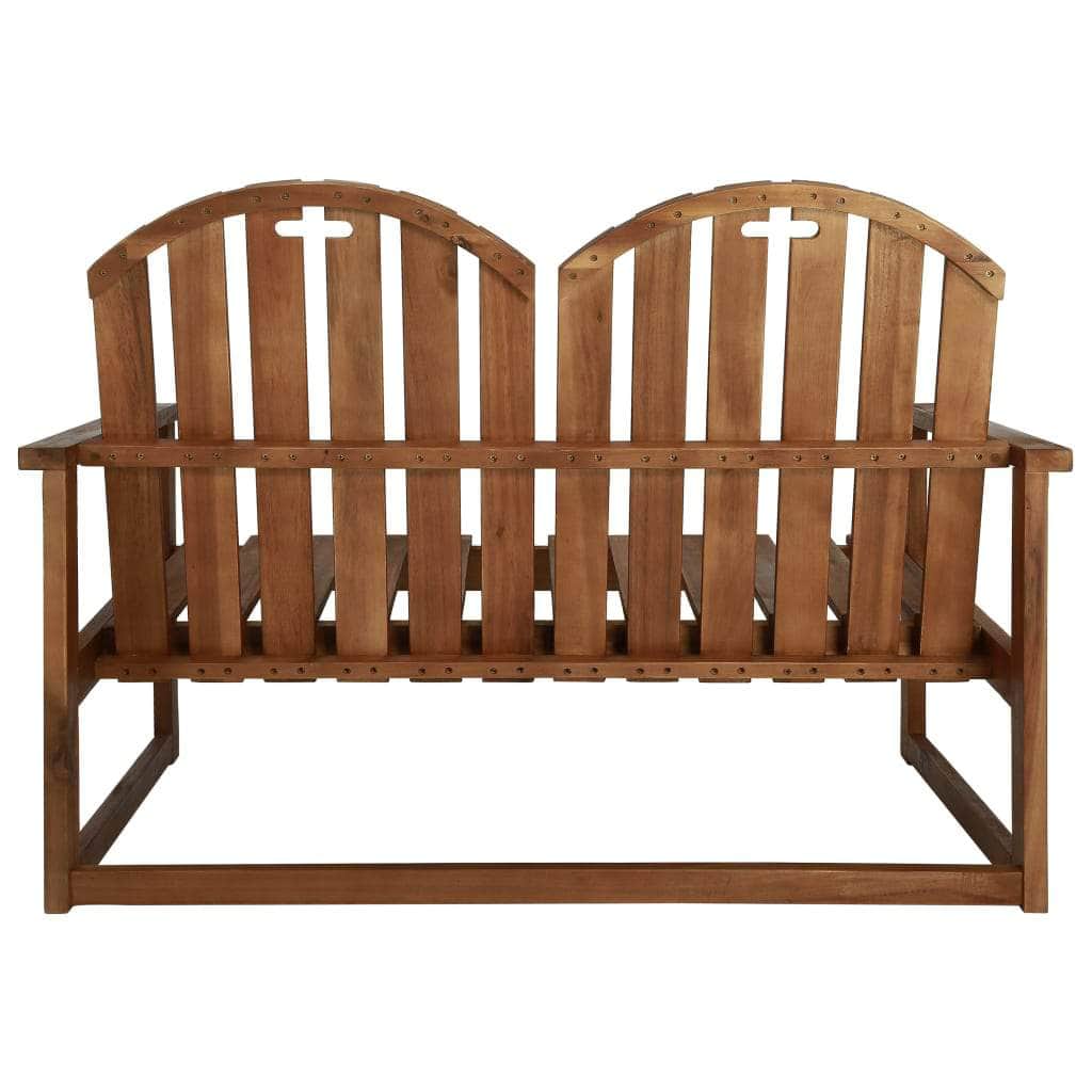 Garden Bench 110 cm Solid Acacia Wood - Simple deals