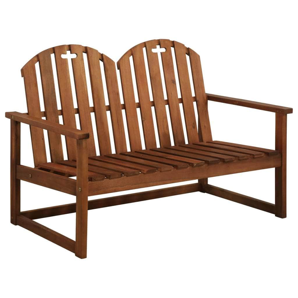 Garden Bench 110 cm Solid Acacia Wood - Simple deals
