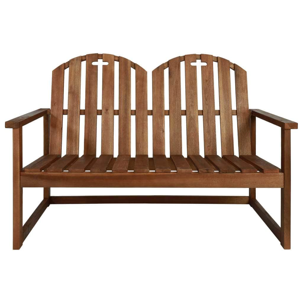 Garden Bench 110 cm Solid Acacia Wood - Simple deals