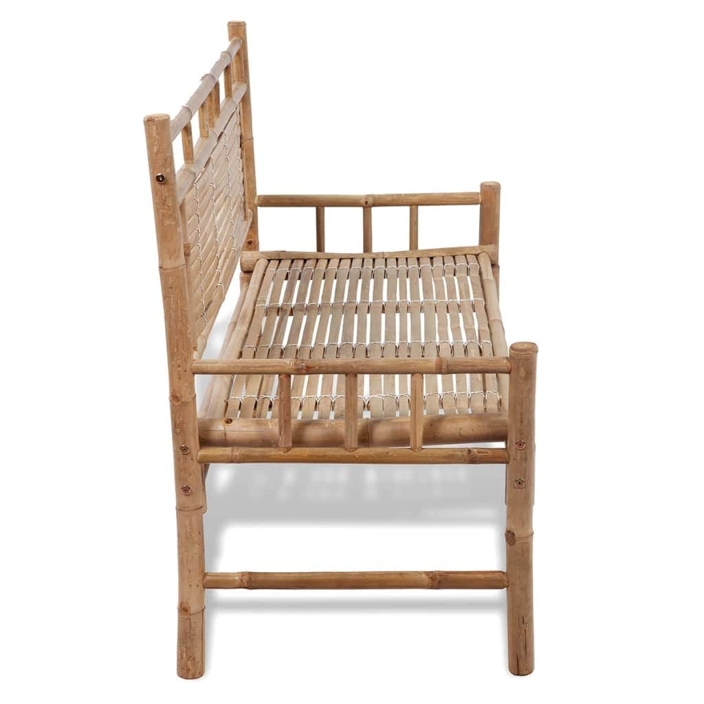 Garden Bench 120 cm Bamboo - Simple deals