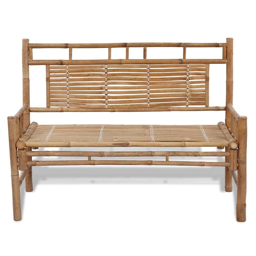 Garden Bench 120 cm Bamboo - Simple deals