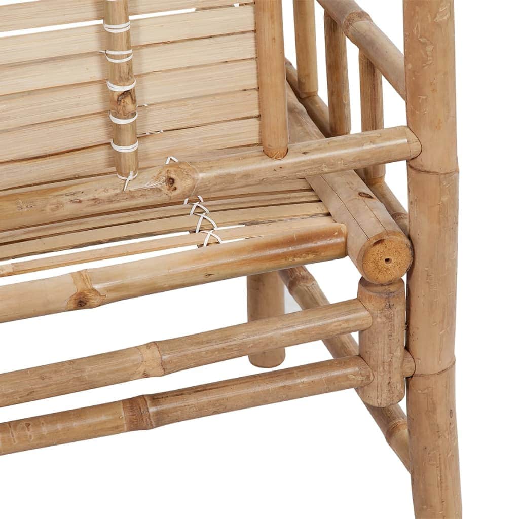 Garden Bench 120 cm Bamboo - Simple deals