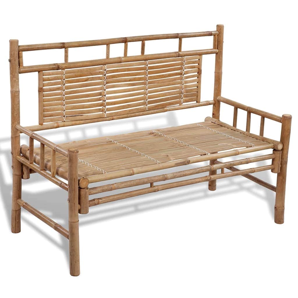 Garden Bench 120 cm Bamboo - Simple deals