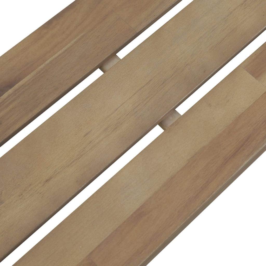 Garden Bench 120 cm Solid Acacia Wood - Simple deals
