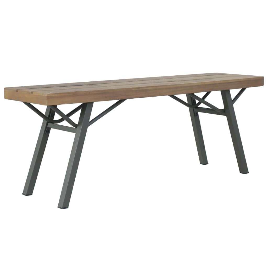 Garden Bench 120 cm Solid Acacia Wood - Simple deals