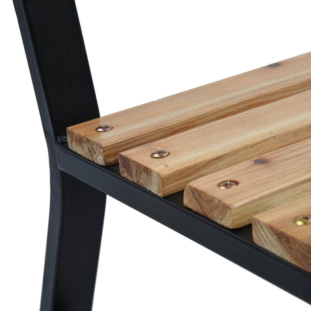 Wood finish - Garden Bench 120 cm Wood