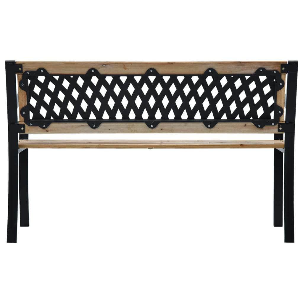 Outdoor Benches - Garden Bench 120 cm Wood