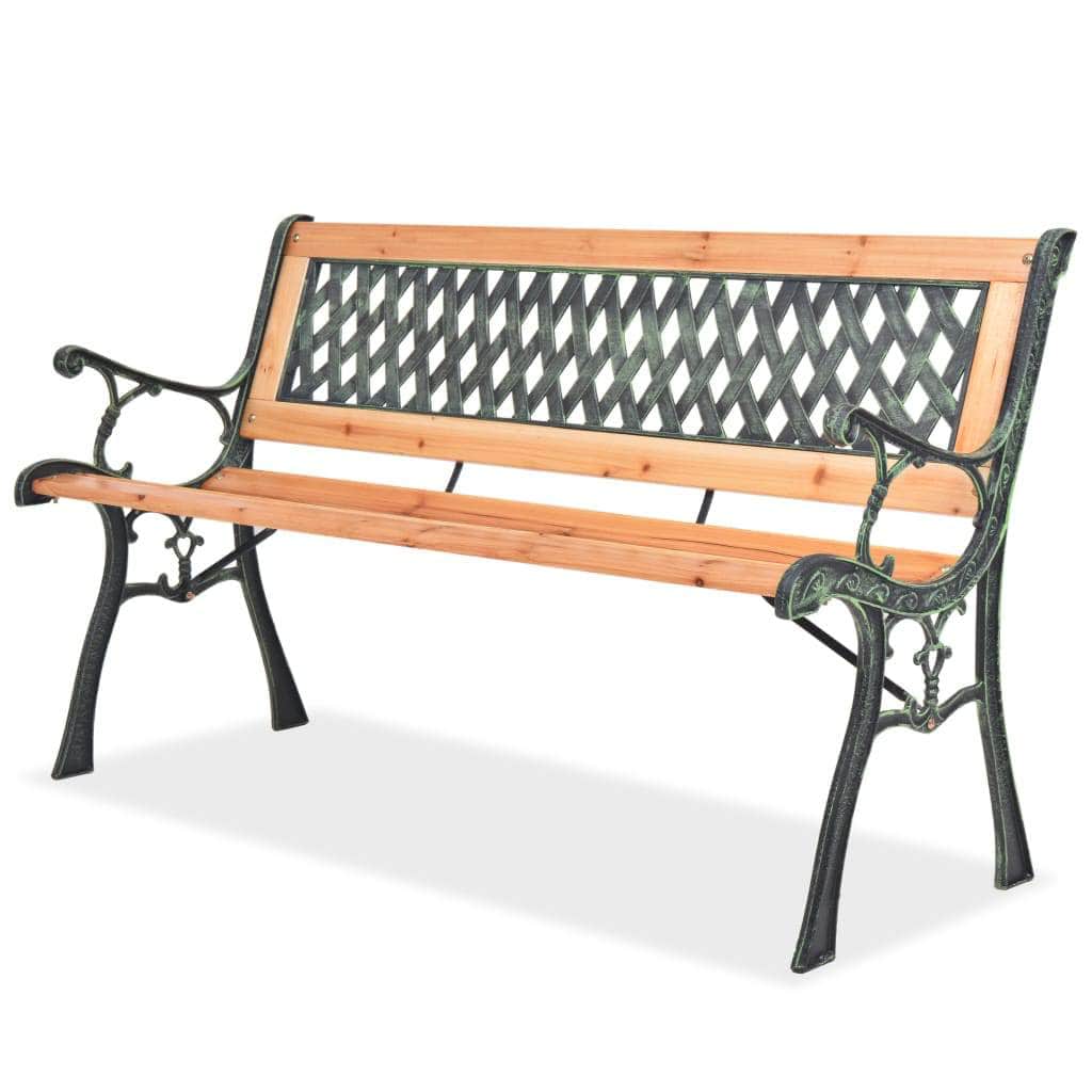Garden Bench 122 cm Wood - Simple deals