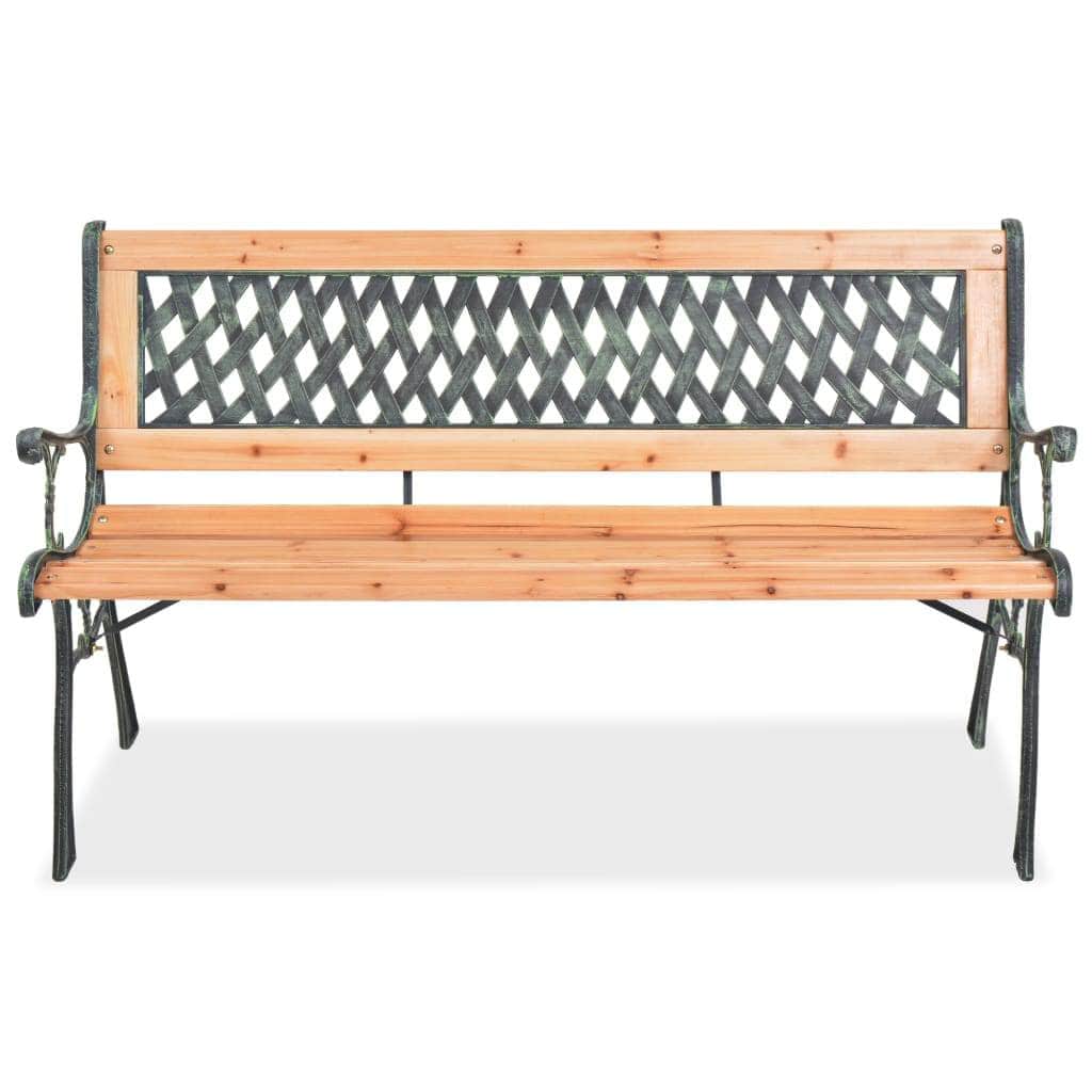 Garden Bench 122 cm Wood - Simple deals