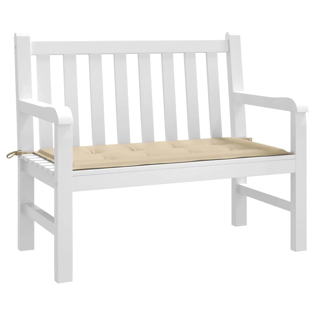 Garden Bench Cushion Beige 1