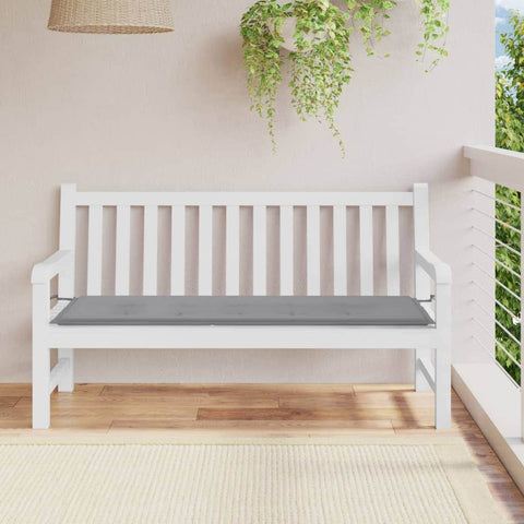 Garden Bench Cushion Grey