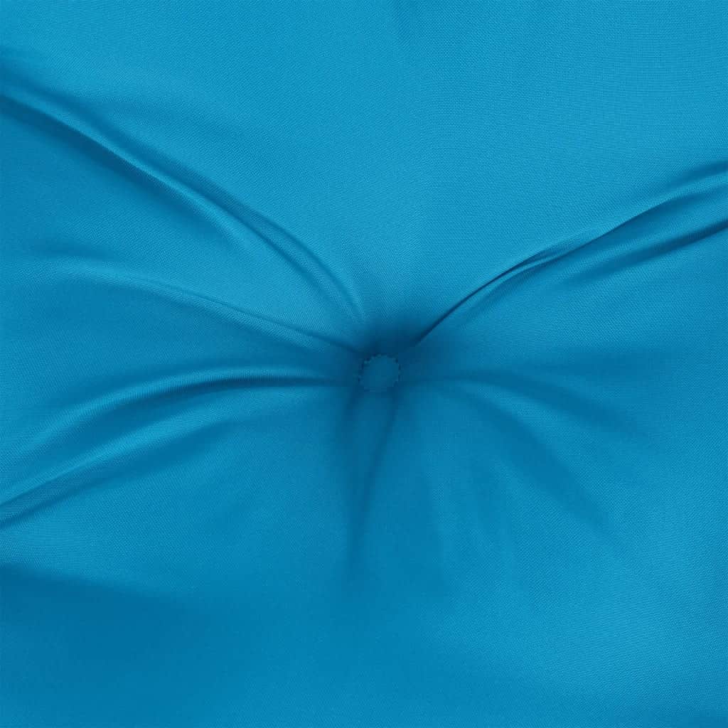 Garden Bench Cushion Light Blue 180x50x7cm Fabric Outdoor Seat Pad | Blue colour